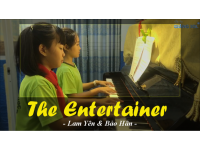 The Entertainer piano | Lam Yên & Bảo Hân | Lớp nhạc Giáng Sol Quận 12